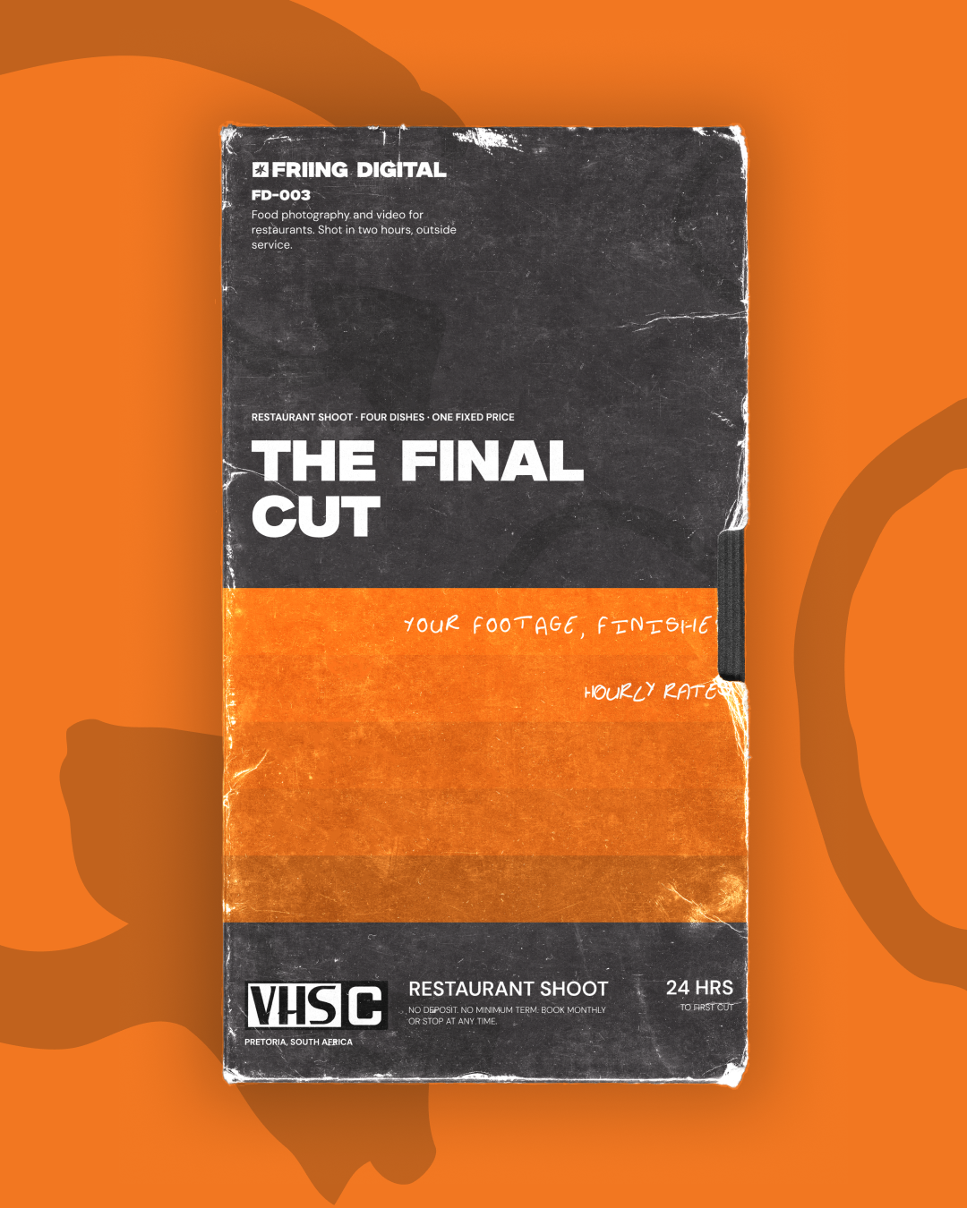 The Final Cut tape, front of sleeve