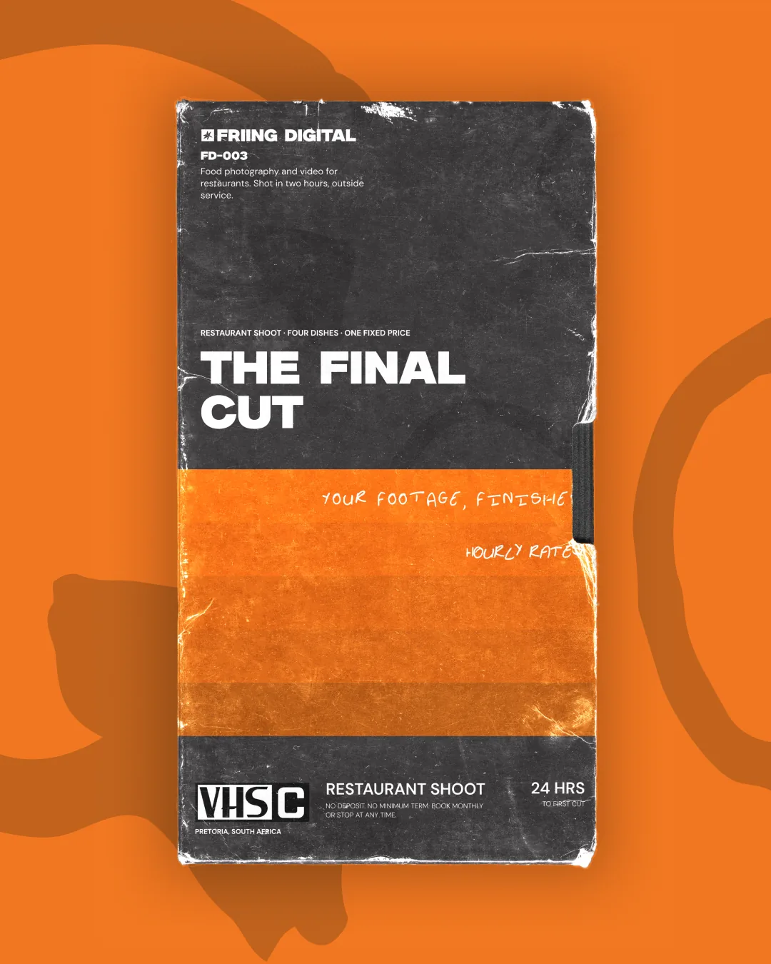 The Final Cut tape, front of sleeve