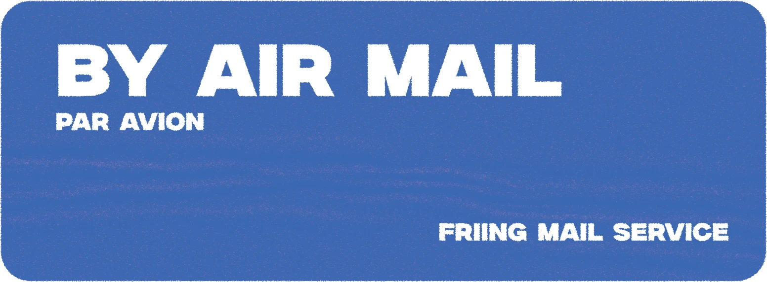 Aerial sticker